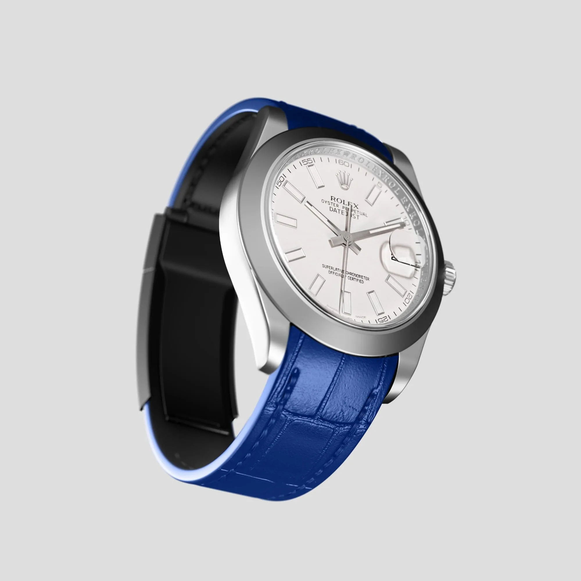 Sport Band For Rolex Datejust 41mm In Alligator