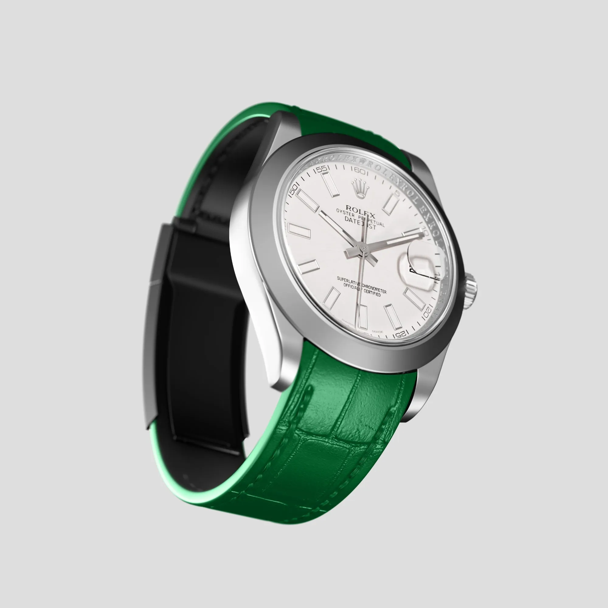 Sport Band For Rolex Datejust 41mm In Alligator