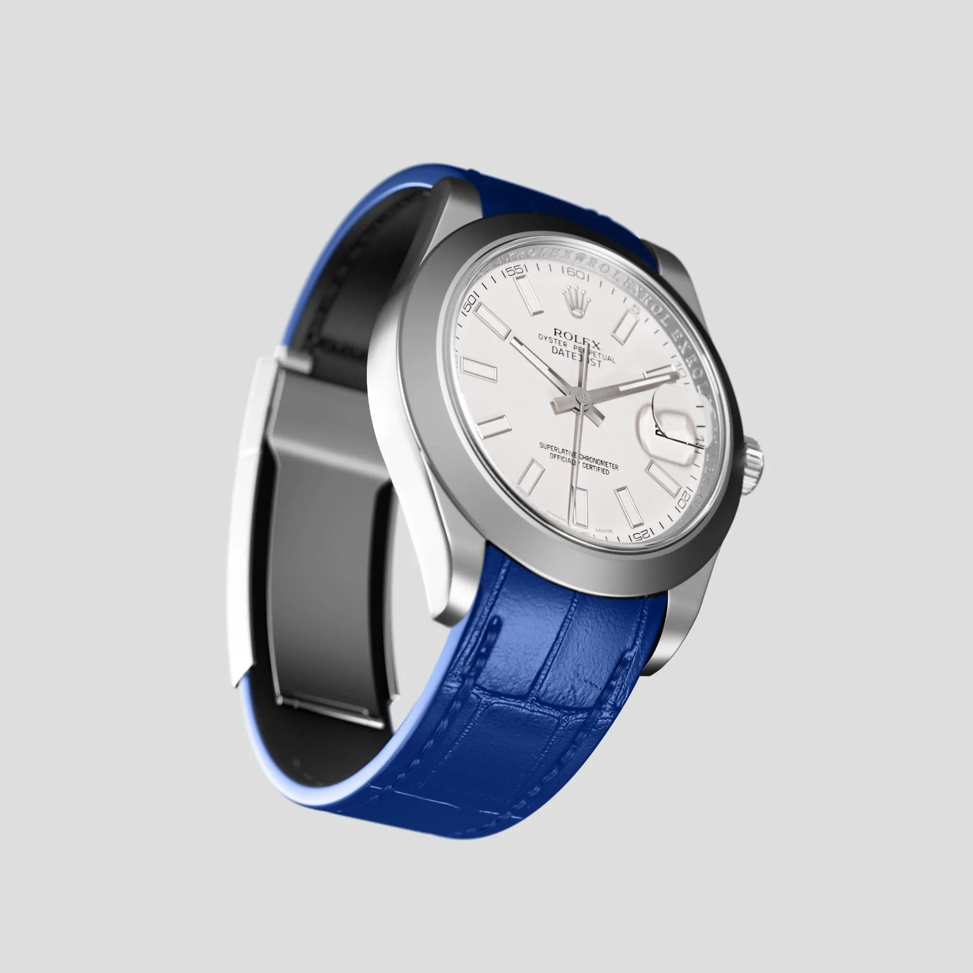Sport Band For Rolex Datejust 41mm In Alligator