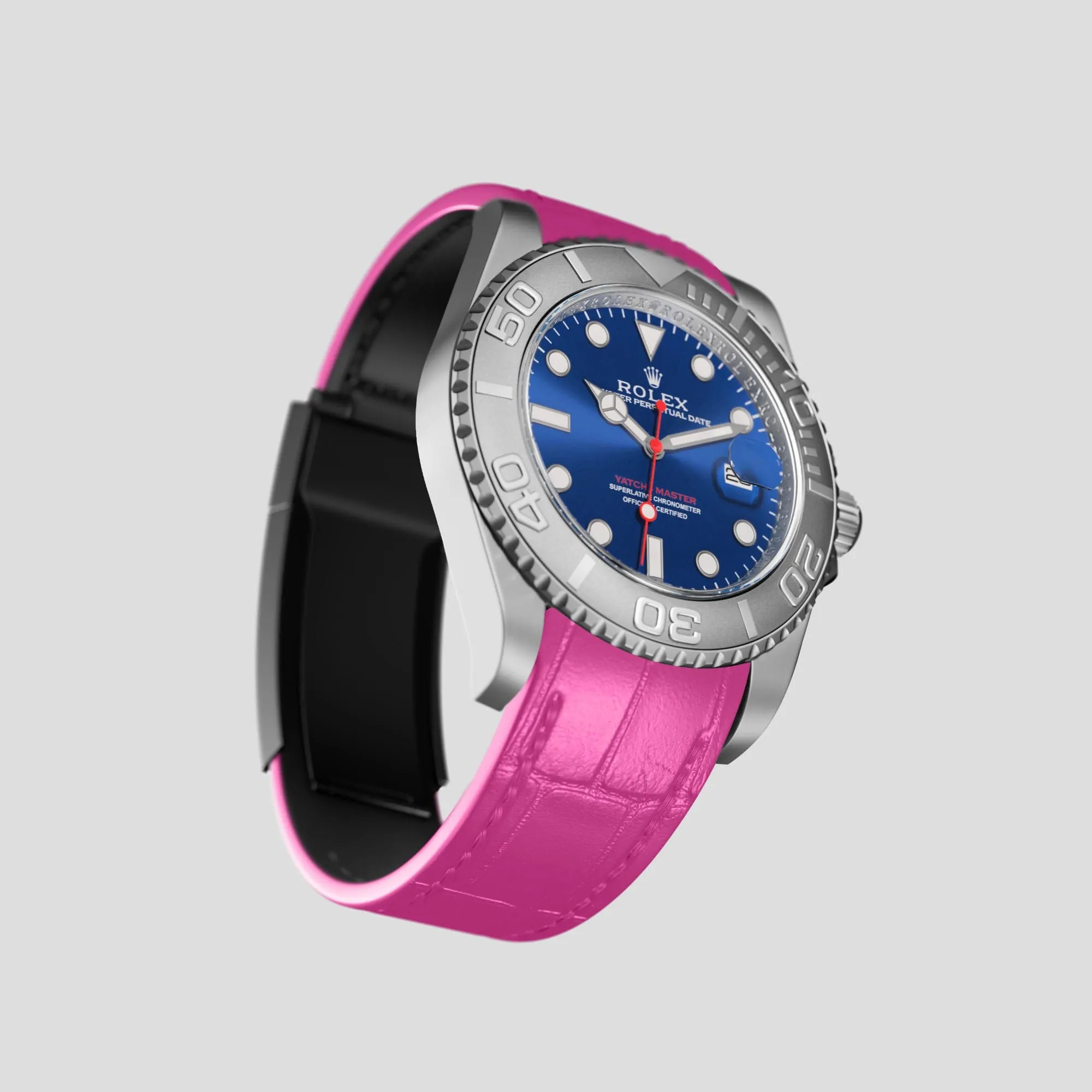 Sport Band For Rolex Yacht-Master 40mm In Alligator