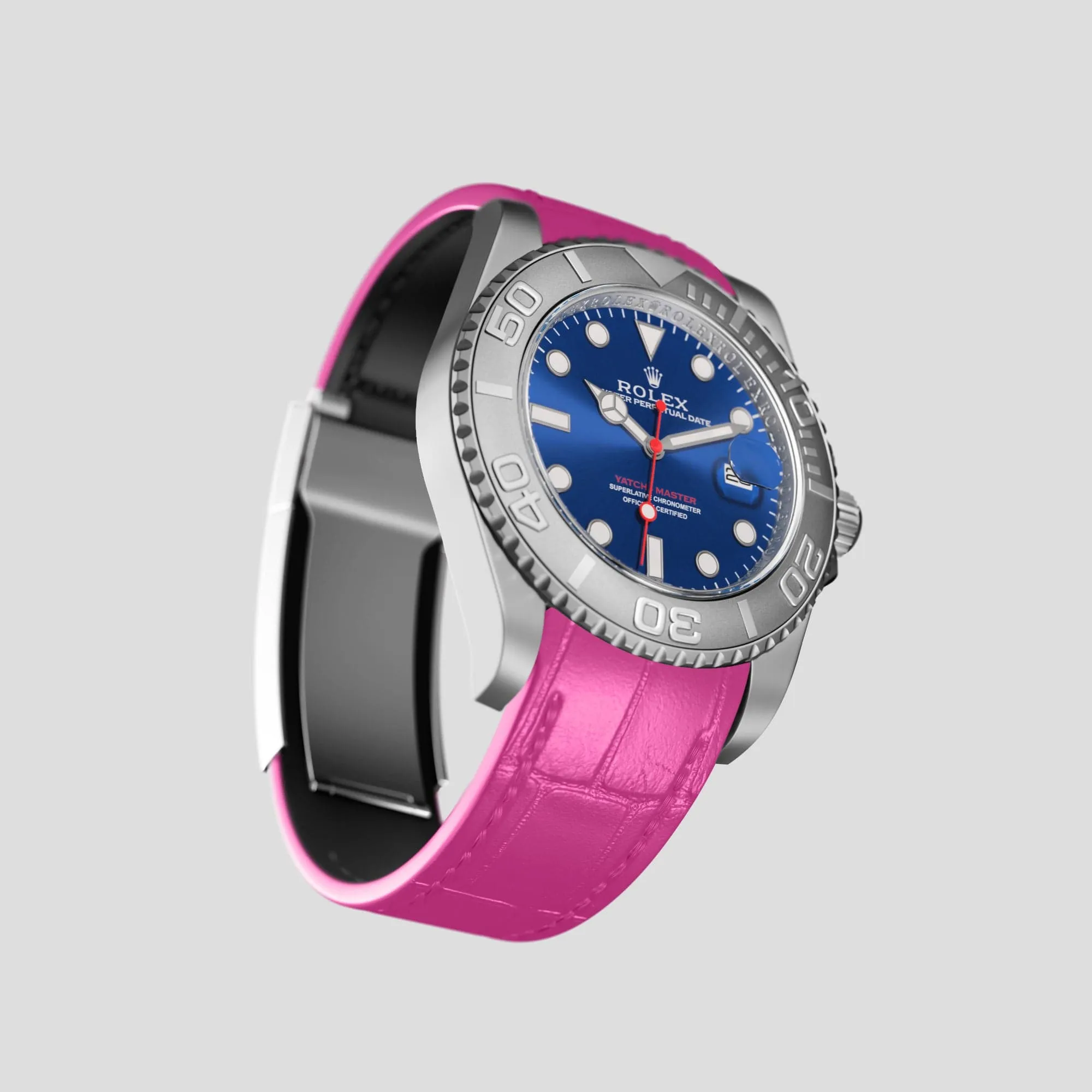 Sport Band For Rolex Yacht-Master 40mm In Alligator