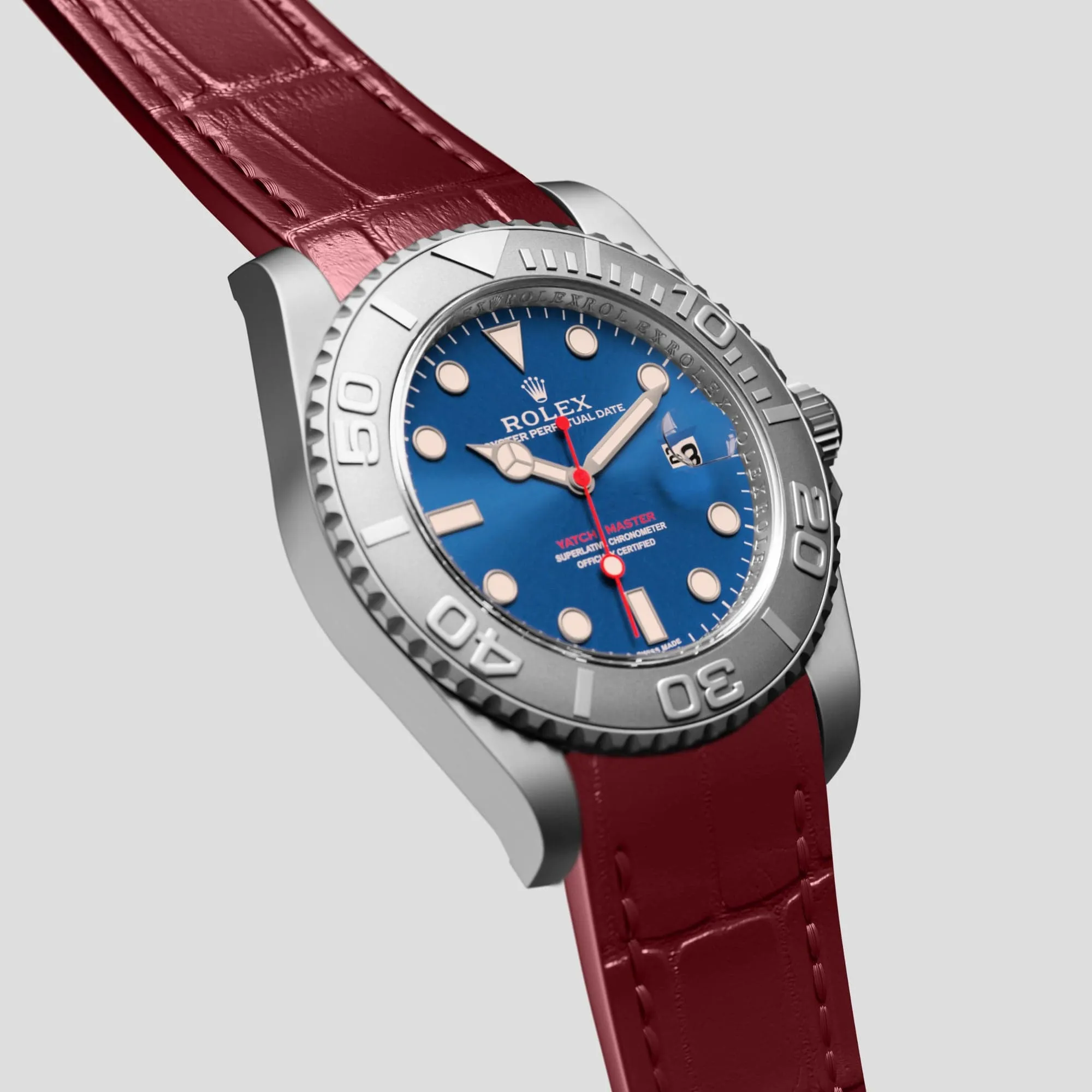 Sport Band For Rolex Yacht-Master 40mm In Alligator