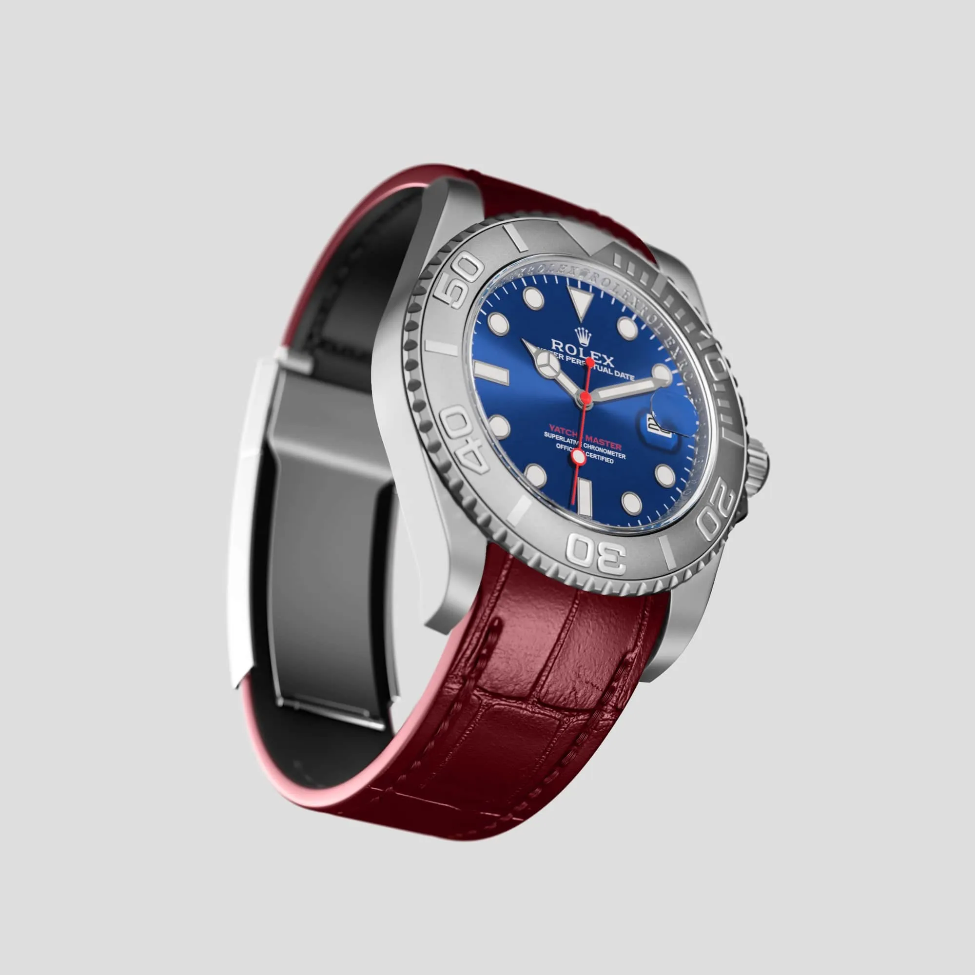 Sport Band For Rolex Yacht-Master 40mm In Alligator