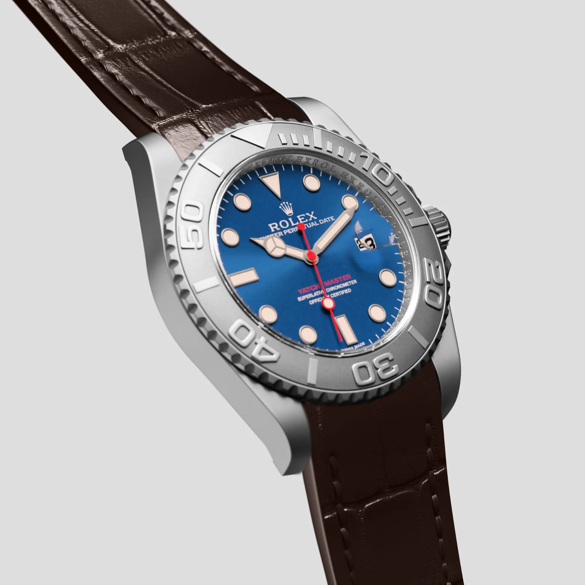 Sport Band For Rolex Yacht-Master 40mm In Alligator