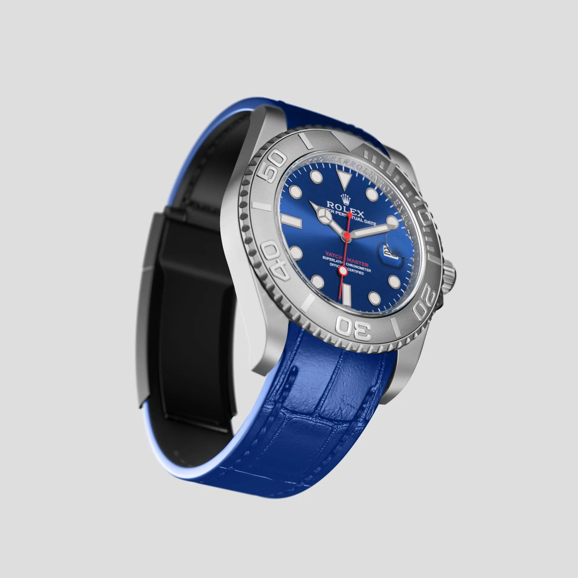 Sport Band For Rolex Yacht-Master 40mm In Alligator