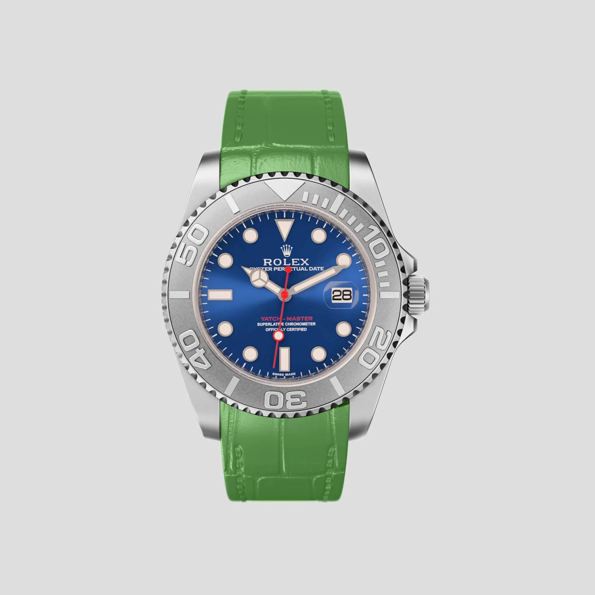 Sport Band For Rolex Yacht-Master 40mm In Alligator