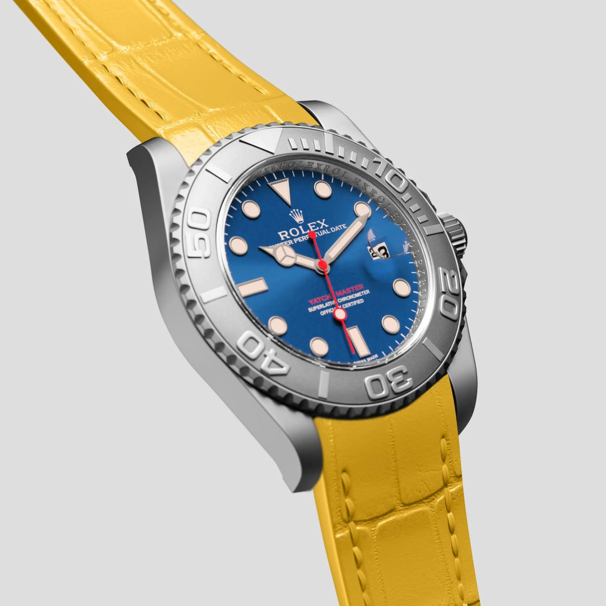 Sport Band For Rolex Yacht-Master 40mm In Alligator