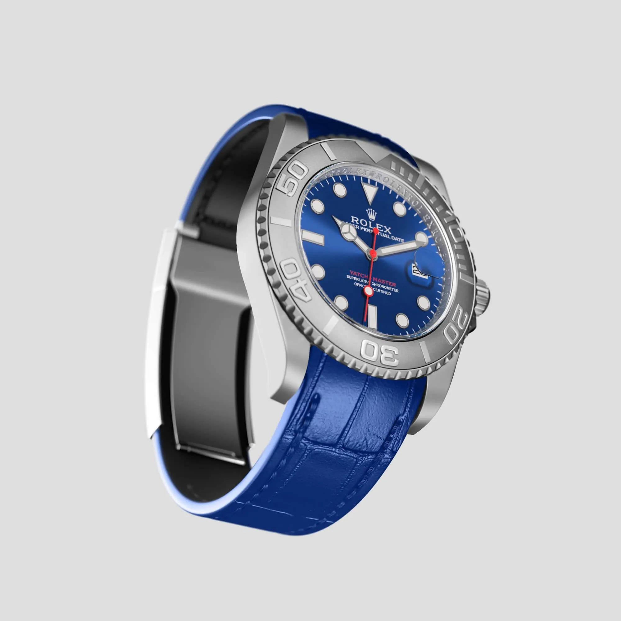 Sport Band For Rolex Yacht-Master 40mm In Alligator