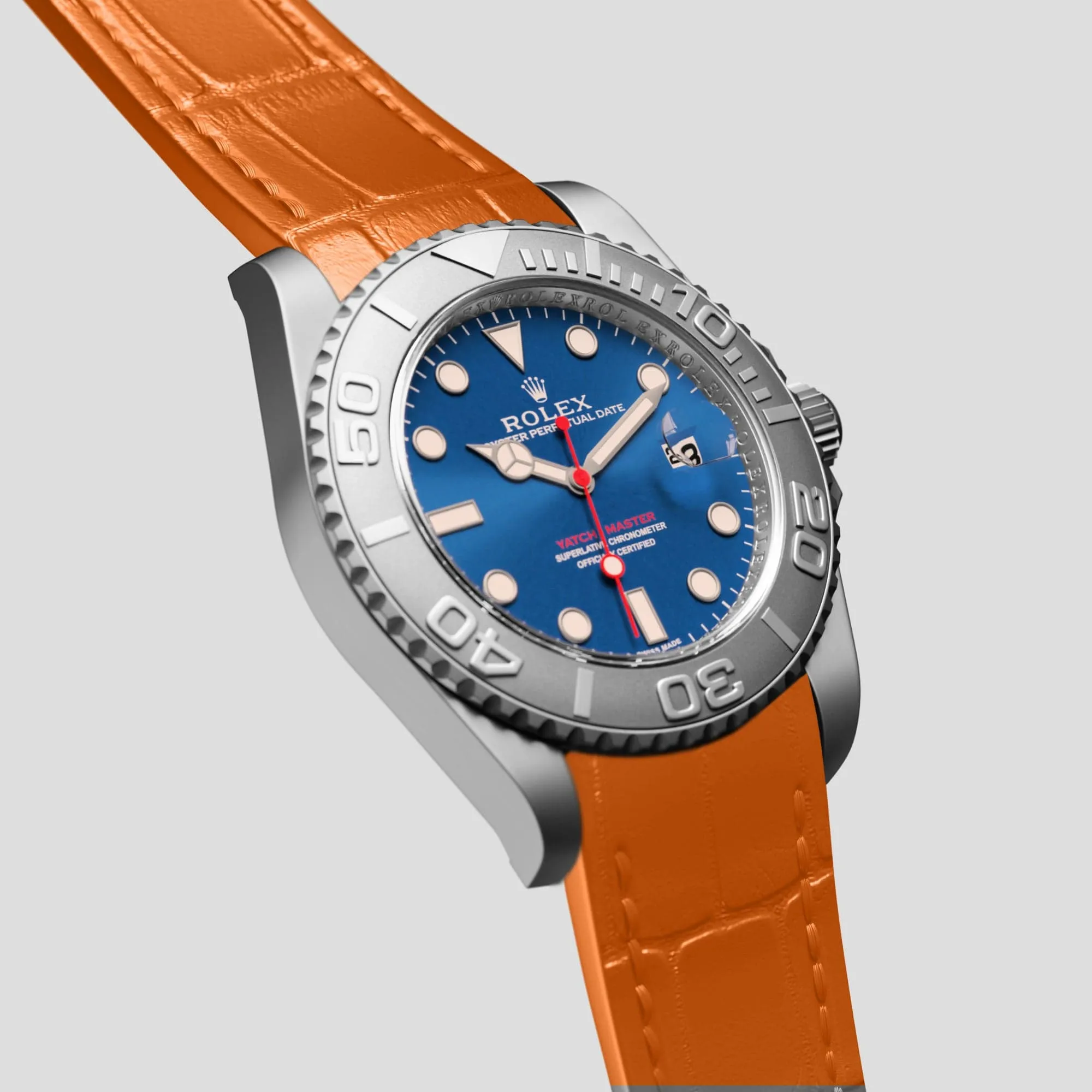 Sport Band For Rolex Yacht-Master 40mm In Alligator