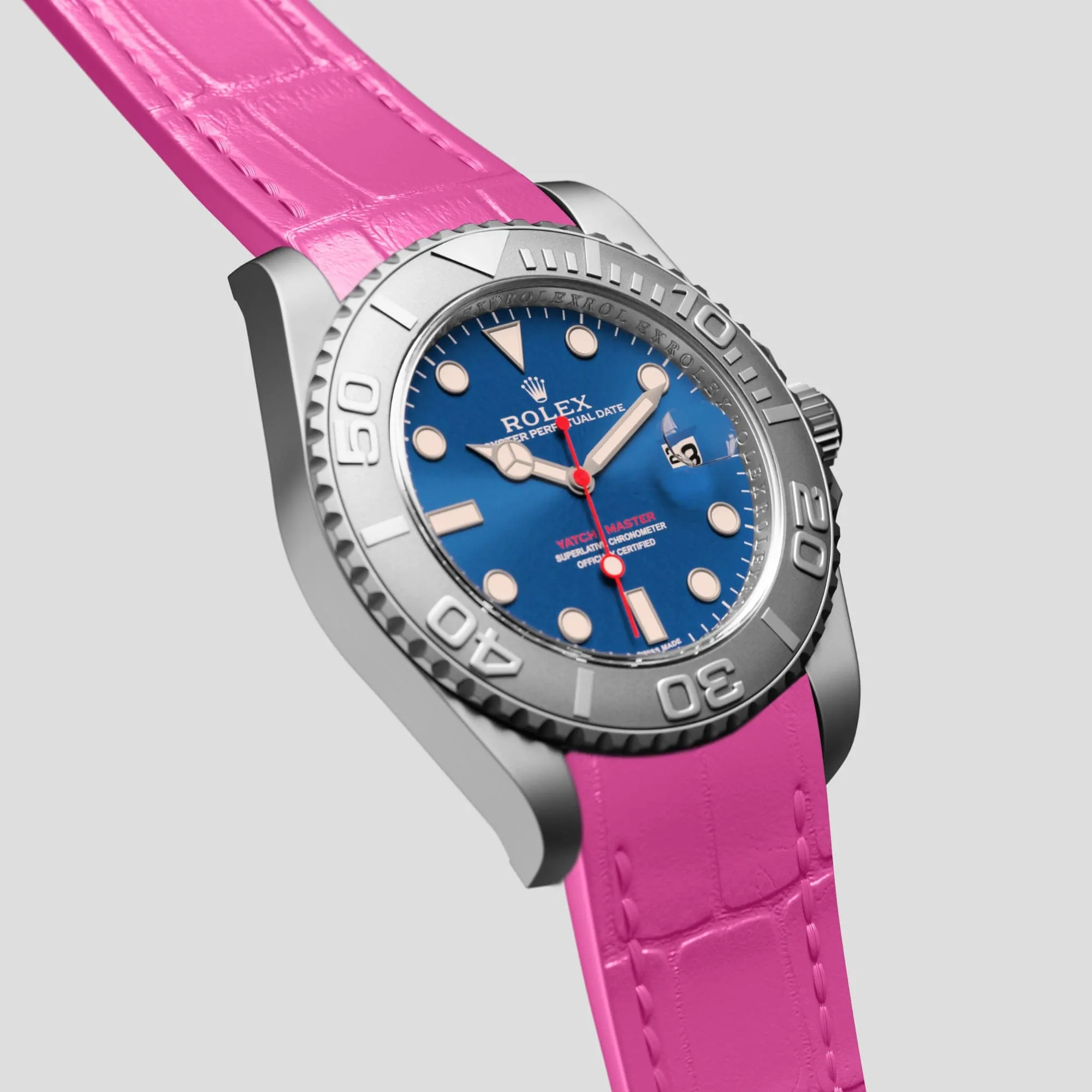 Sport Band For Rolex Yacht-Master 40mm In Alligator