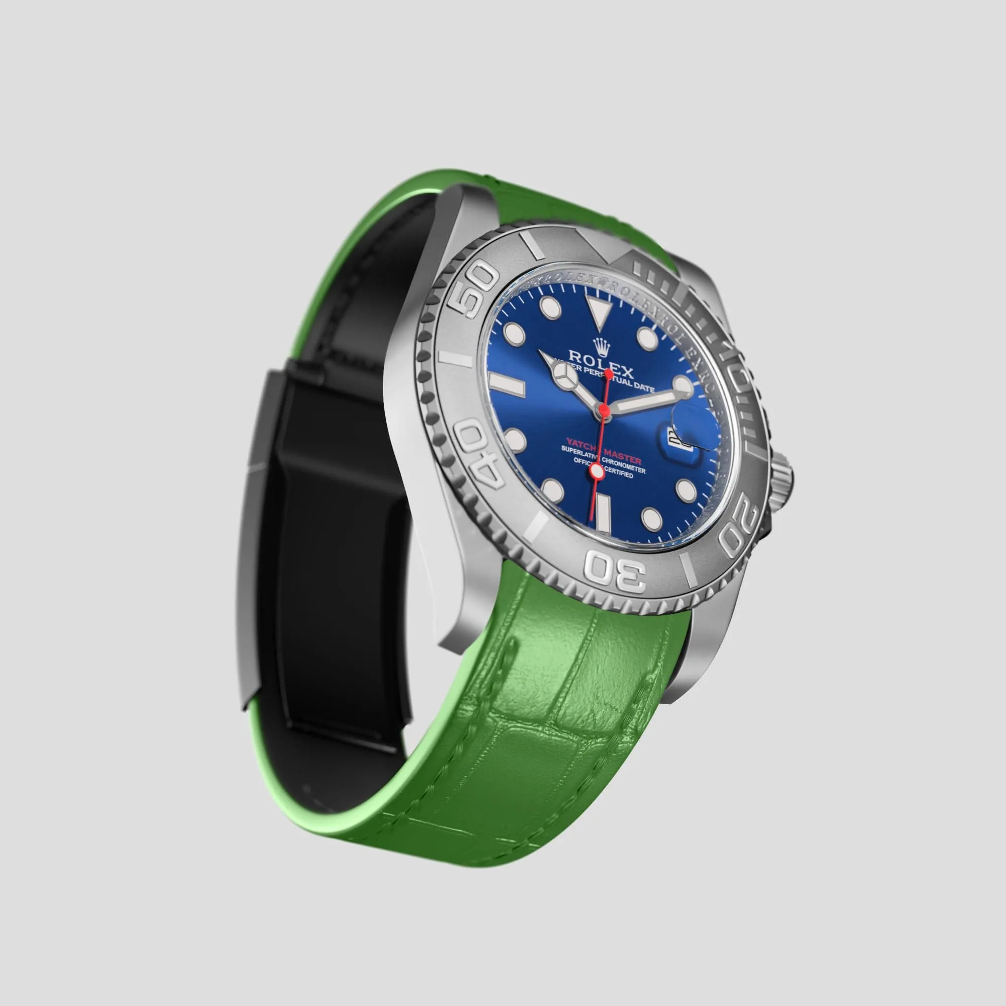 Sport Band For Rolex Yacht-Master 40mm In Alligator