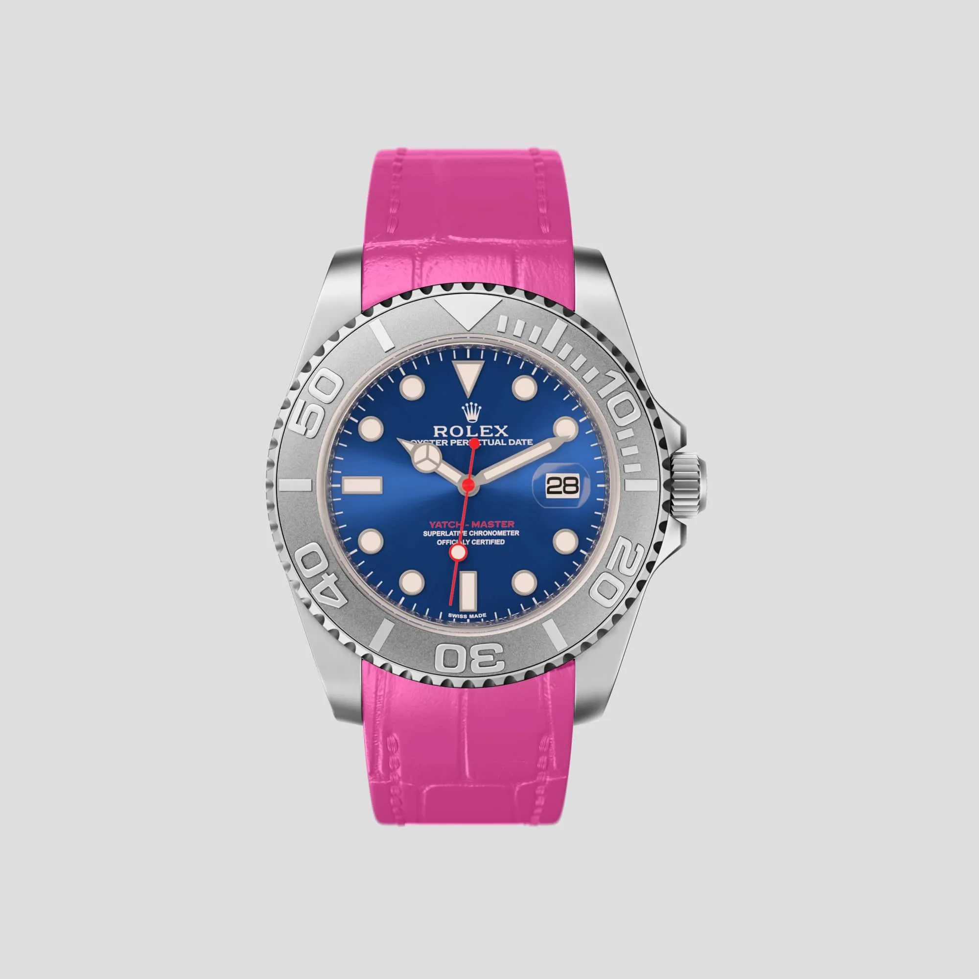 Sport Band For Rolex Yacht-Master 40mm In Alligator