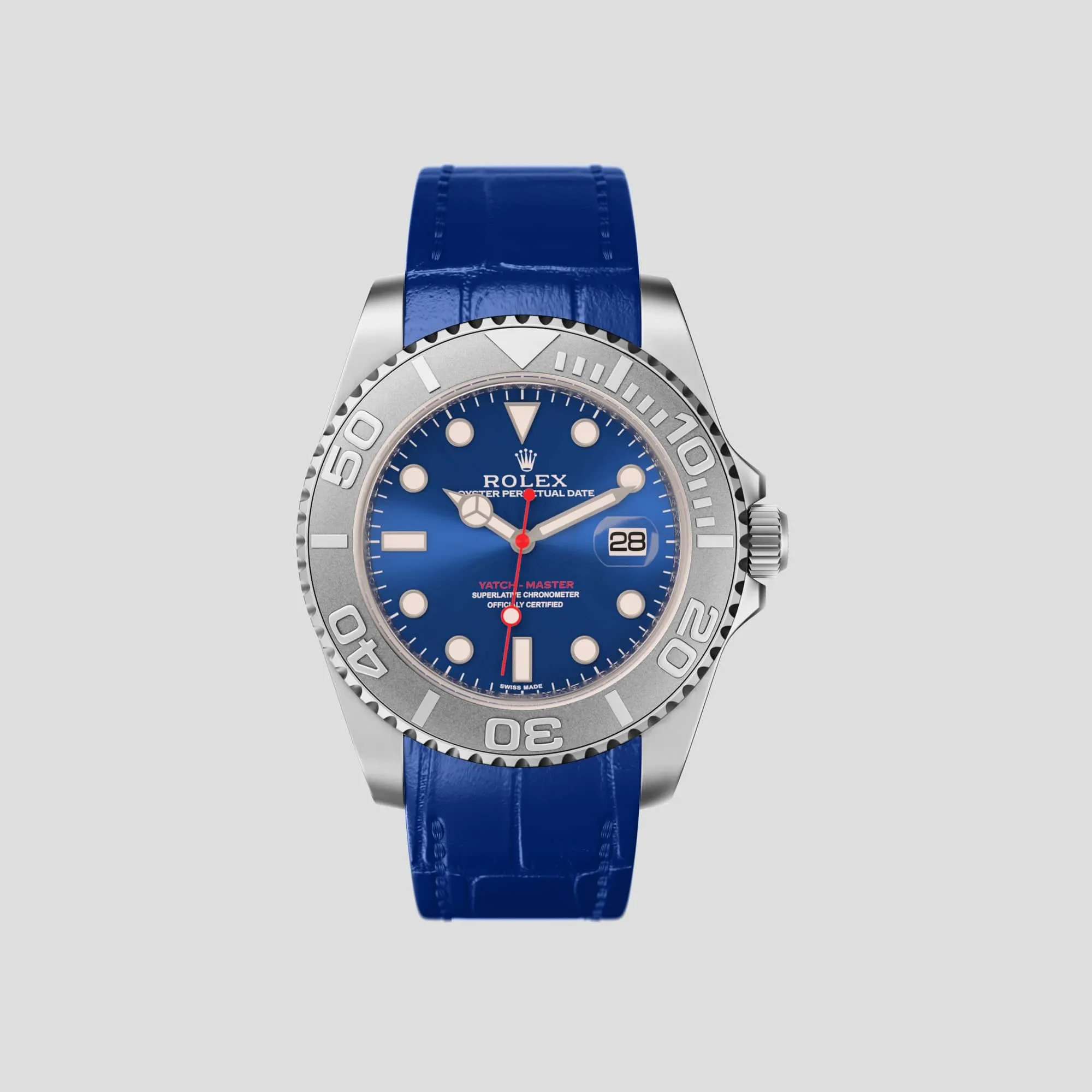 Sport Band For Rolex Yacht-Master 40mm In Alligator