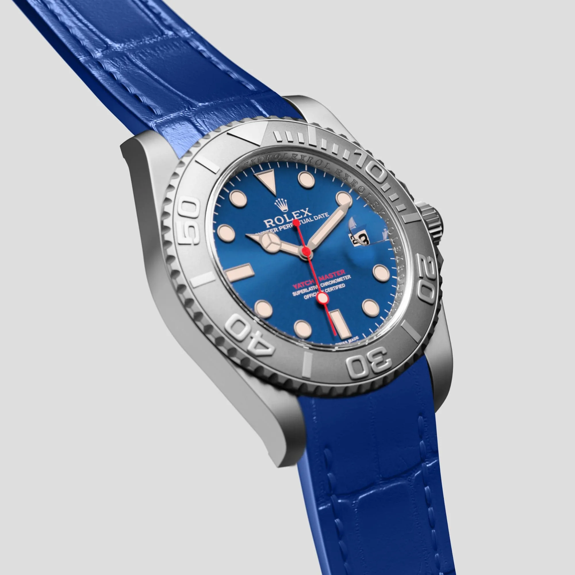 Sport Band For Rolex Yacht-Master 40mm In Alligator