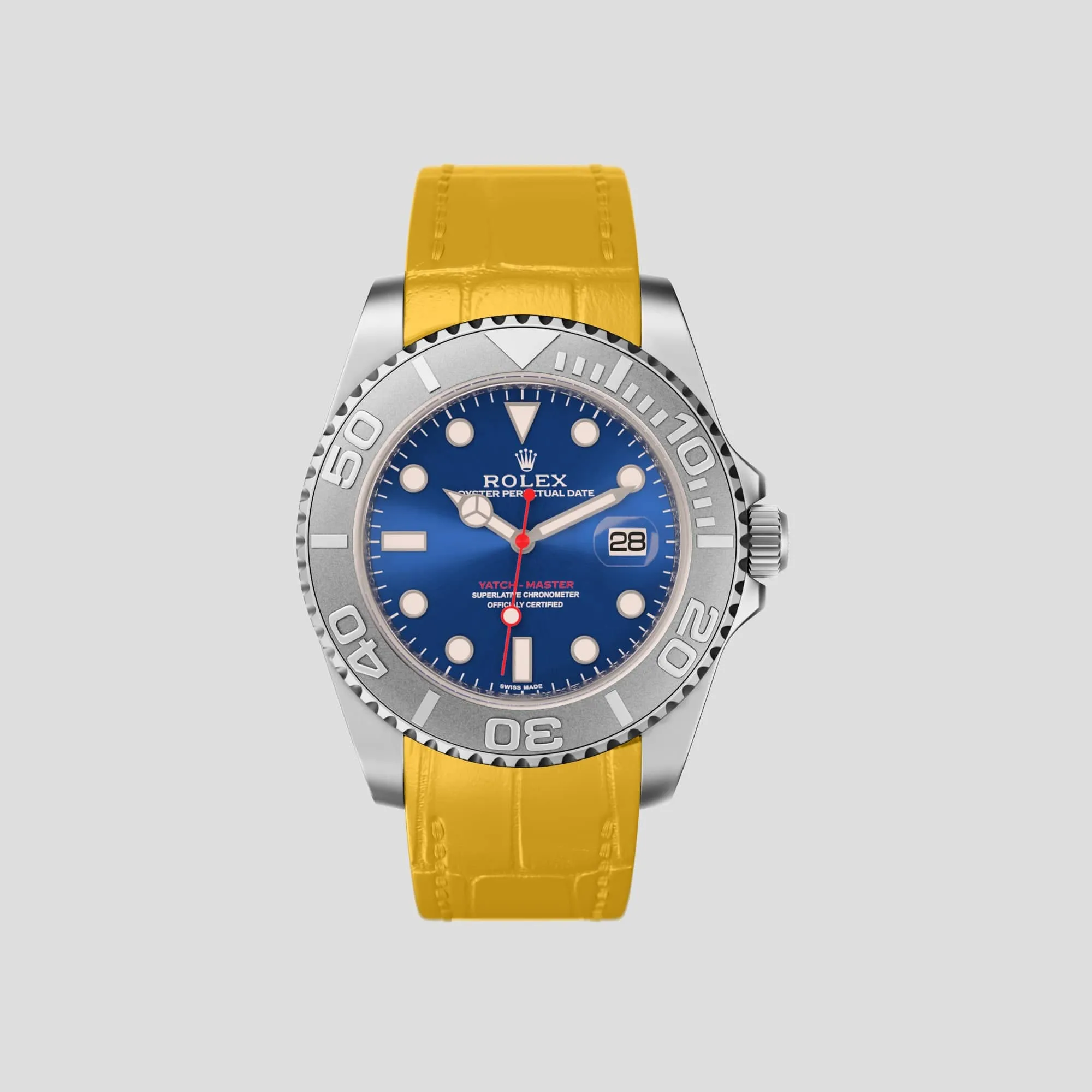 Sport Band For Rolex Yacht-Master 40mm In Alligator