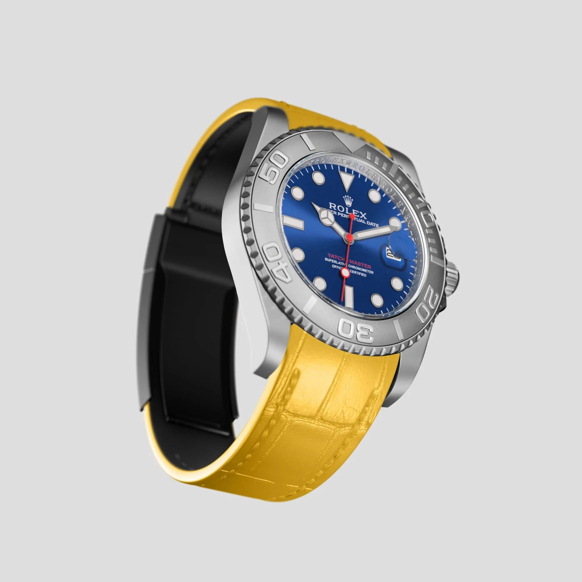 Sport Band For Rolex Yacht-Master 40mm In Alligator