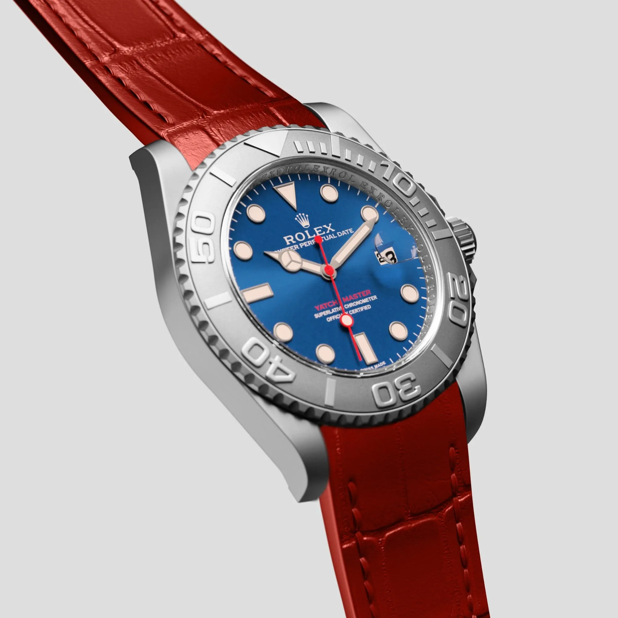 Sport Band For Rolex Yacht-Master 40mm In Alligator