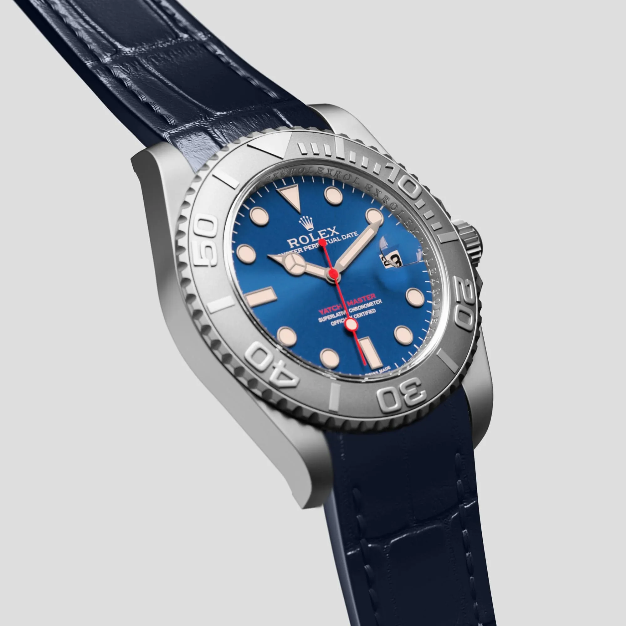 Sport Band For Rolex Yacht-Master 40mm In Alligator