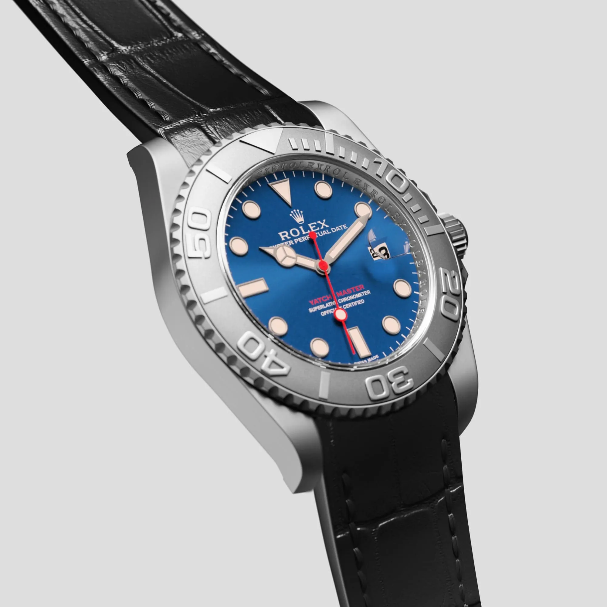 Sport Band For Rolex Yacht-Master 40mm In Alligator