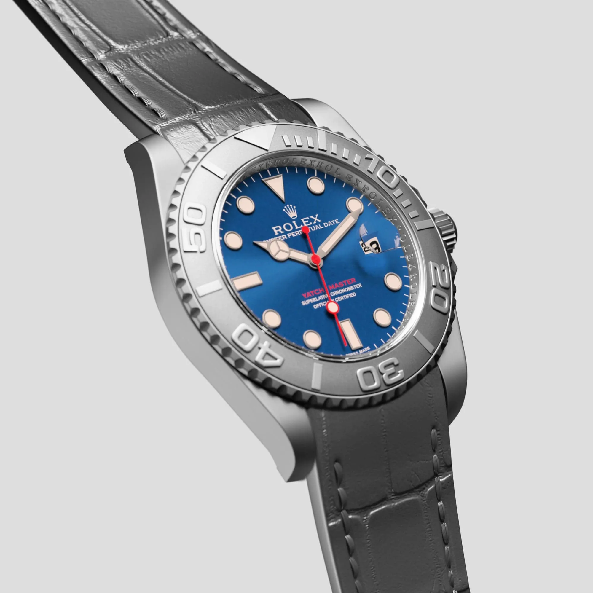 Sport Band For Rolex Yacht-Master 40mm In Alligator