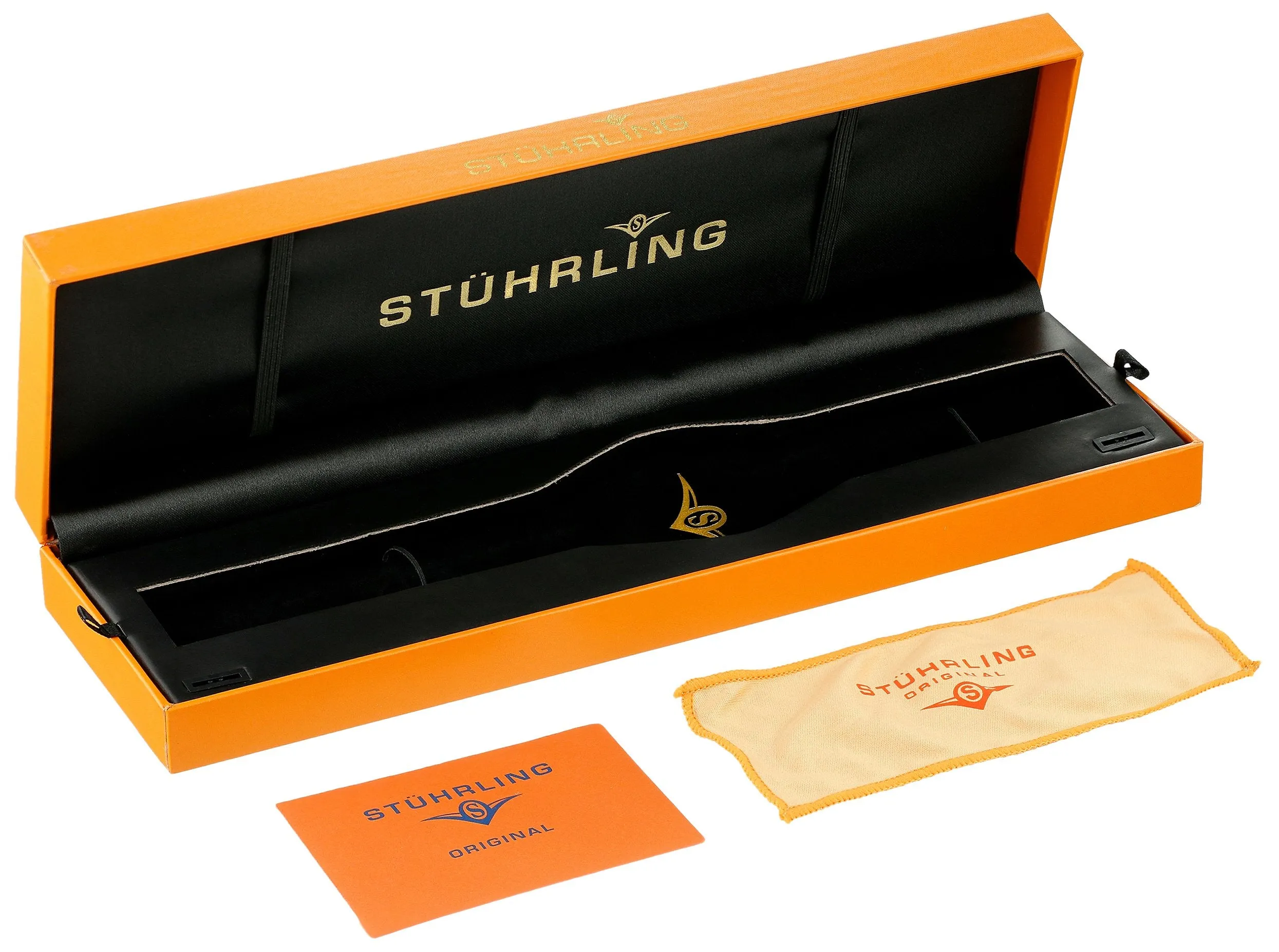 Stuhrling Original Classic Analog Black Dial Men's Watch - 734GM.02