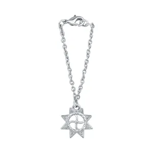 Sun Shaped Watch Charm