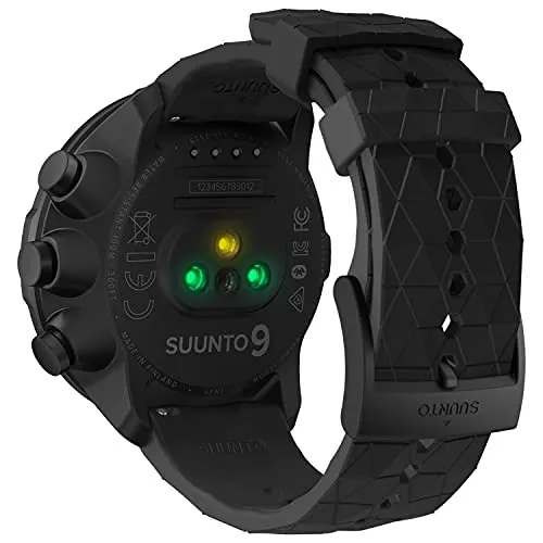 Suunto New 9 Baro Titanium Black Durable GPS Sports Watch, Long and Intelligent Battery Life