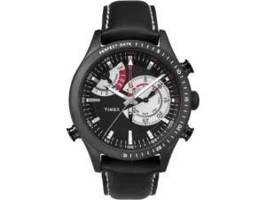 Timex Intelligent Quartz Chrono Timer Black Dial Men's Watch TW2P72600