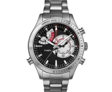Timex Intelligent Quartz Chrono Timer Black Dial Men's Watch TW2P73000