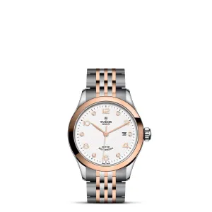TUDOR 1926 28mm Steel And Gold Diamond Dial Watch - M91351-0011