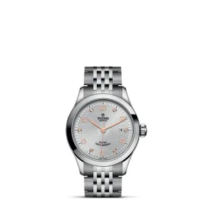 TUDOR 1926 28mm Steel Gray Diamond Dial Watch - M91350-0003