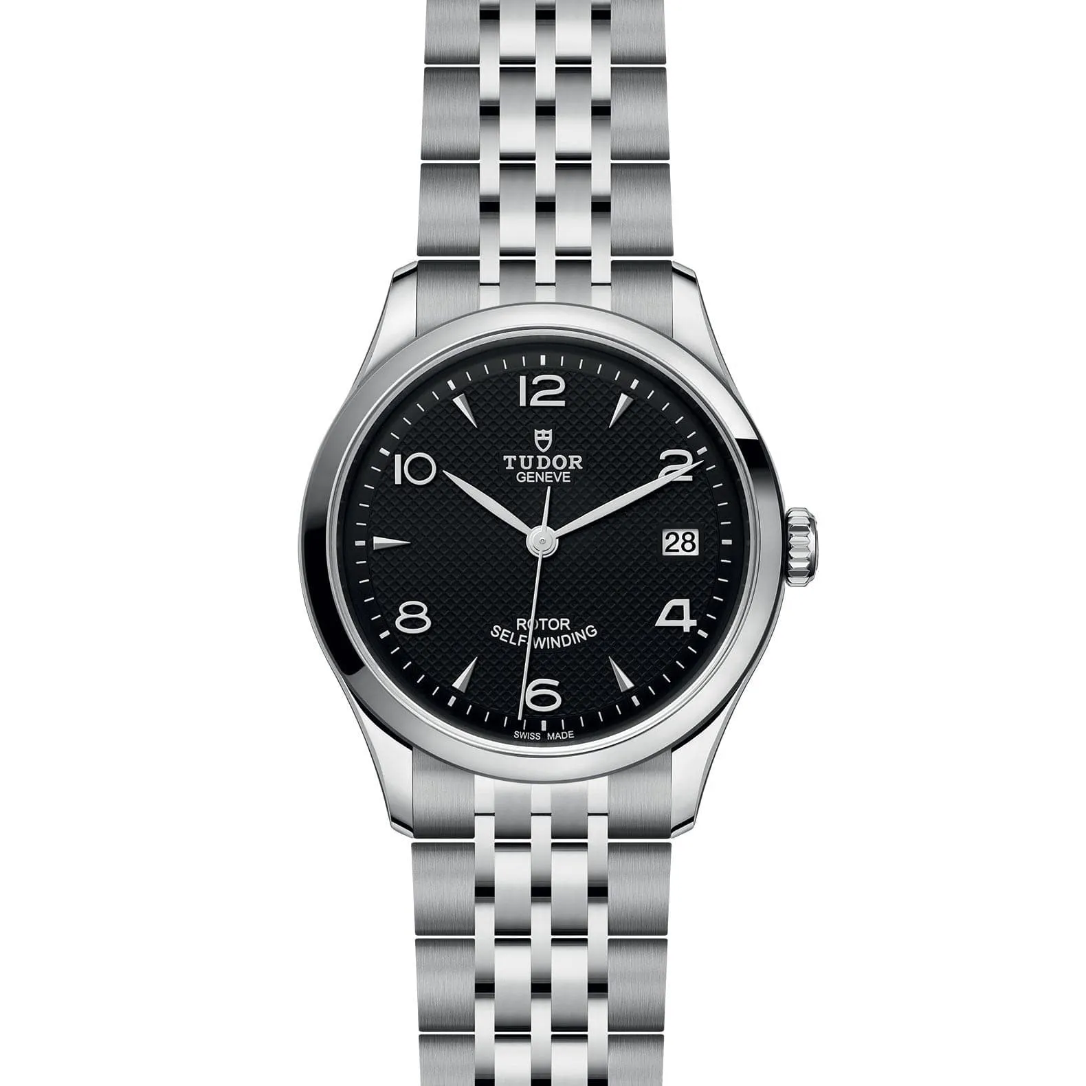 TUDOR 1926 36mm Steel Black Dial Watch - M91450-0002