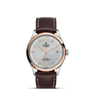TUDOR 1926 36mm Steel/Gold Diamond Dial Leather - M91451-0006