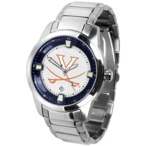 Virginia Cavaliers Men's Titan Stainless Steel Band Watch