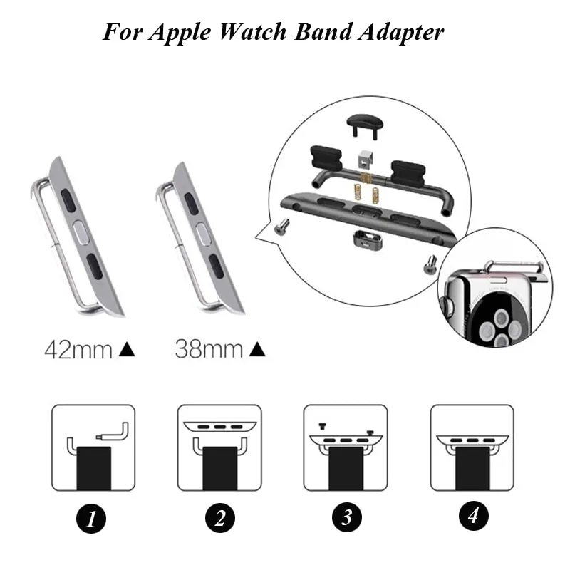 Watchband Connector Adapter For Apple Watch