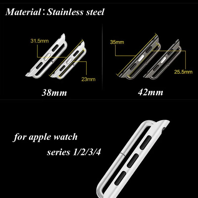 Watchband Connector Adapter For Apple Watch