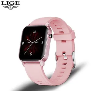 Watches women smart watch ip68 waterproof 1.4 Pink