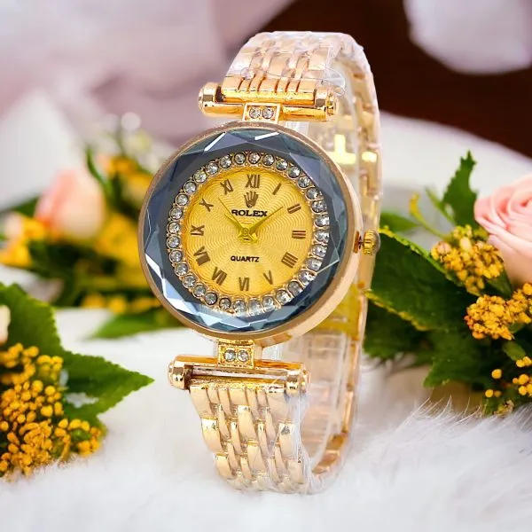 (without Box) Rolex Ladies Luxurious Women’s Quartz Wristwatch