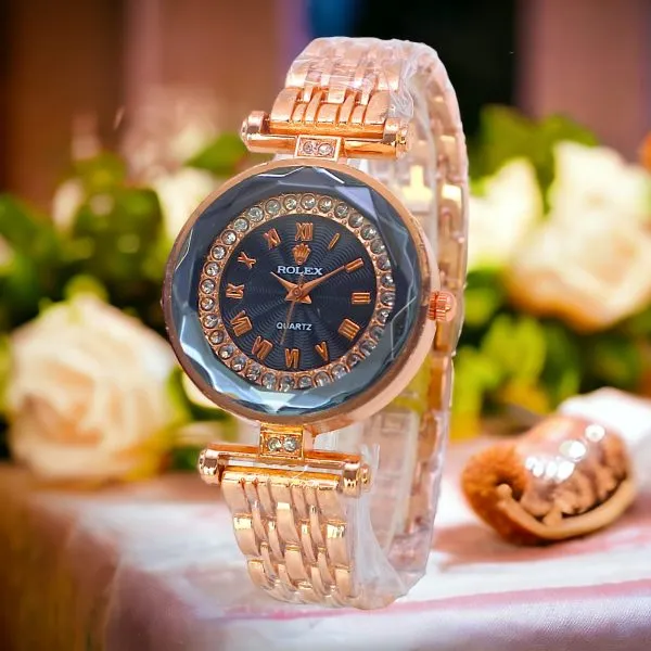 (without Box) Rolex Ladies Luxurious Women’s Quartz Wristwatch