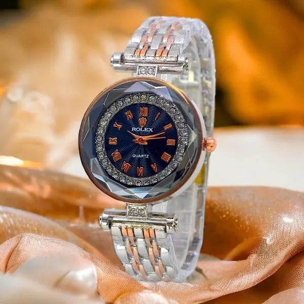 (without Box) Rolex Ladies Luxurious Women’s Quartz Wristwatch
