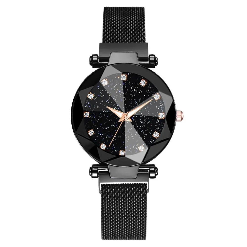 Women Starry Sky Magnetic Fashion Wrist Watches