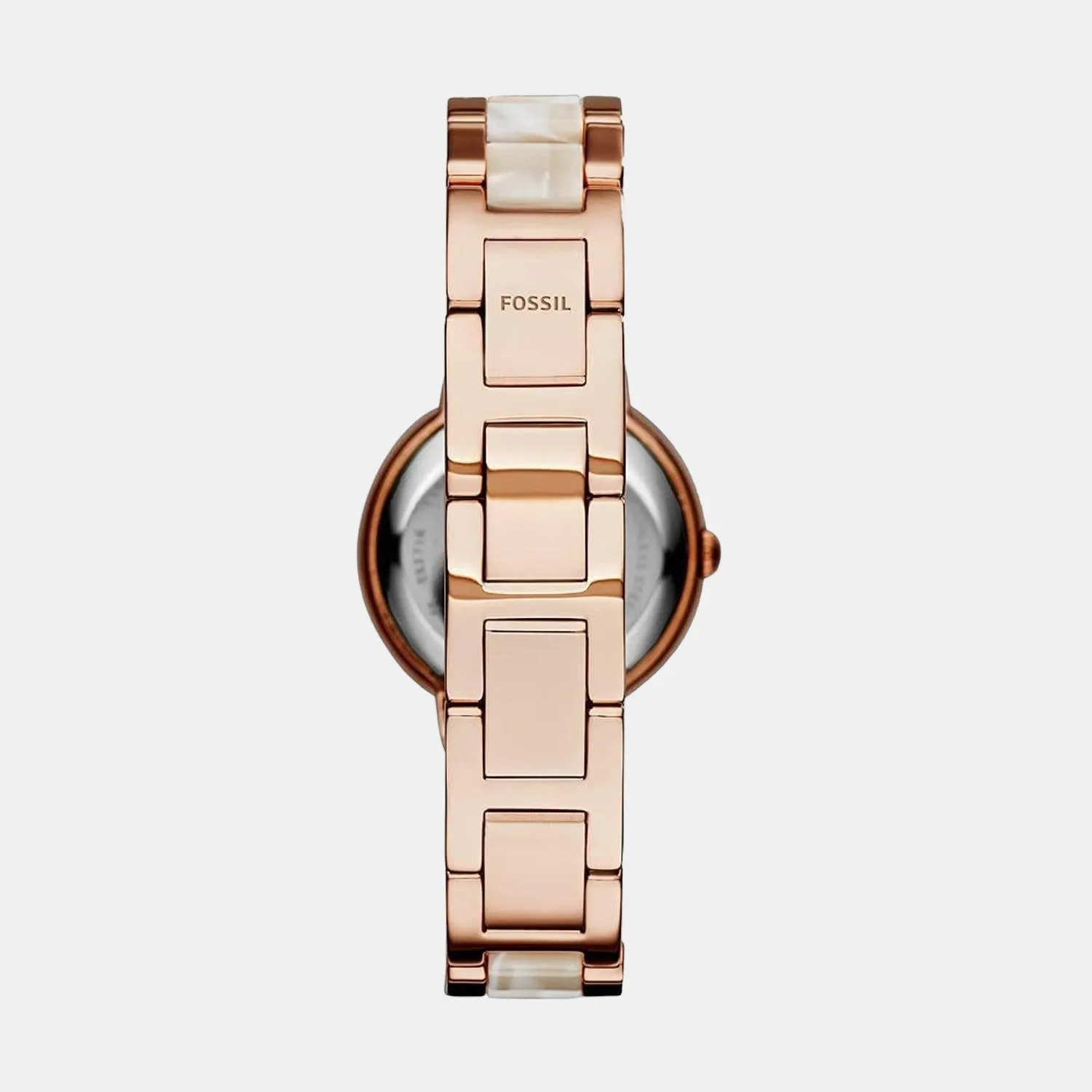 Women's Rose Gold Analog Stainless Steel Watch ES3716