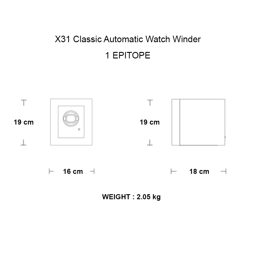 X31 Classic Automatic Watch Winder - 1 Epitope
