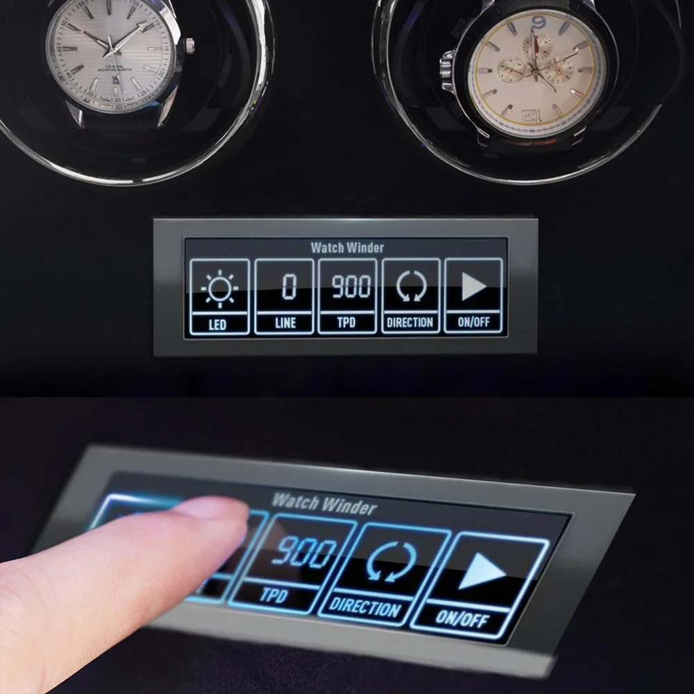 X32 Automatic Watch Winder with LCD Touch Screen - 9 Epitope