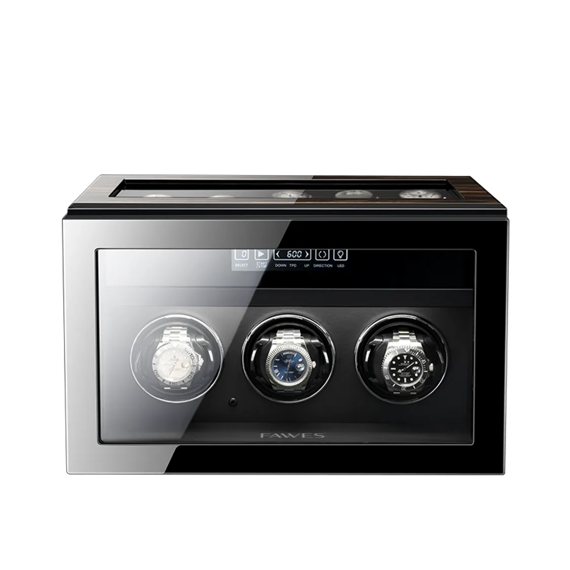 X62 - 3 Epitope Automatic Watch Winder with 5 Watch Storage