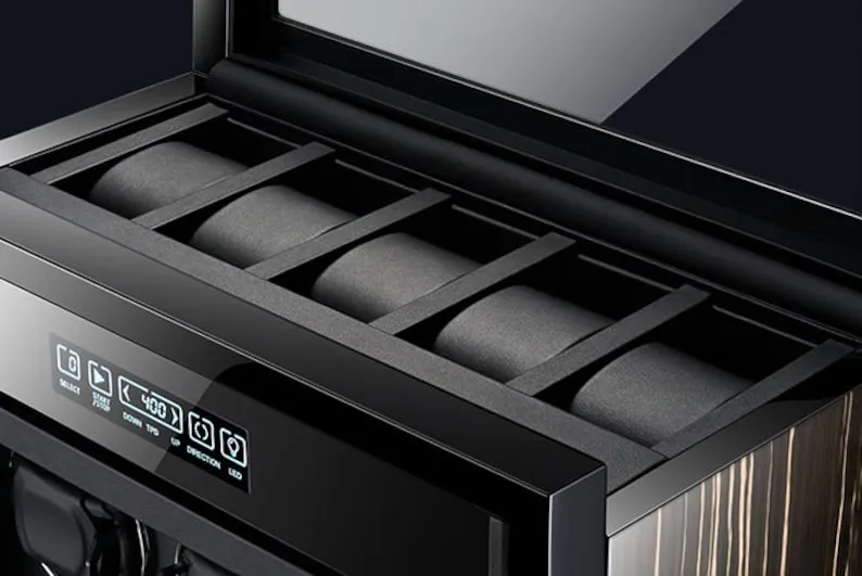 X62 - 3 Epitope Automatic Watch Winder with 5 Watch Storage