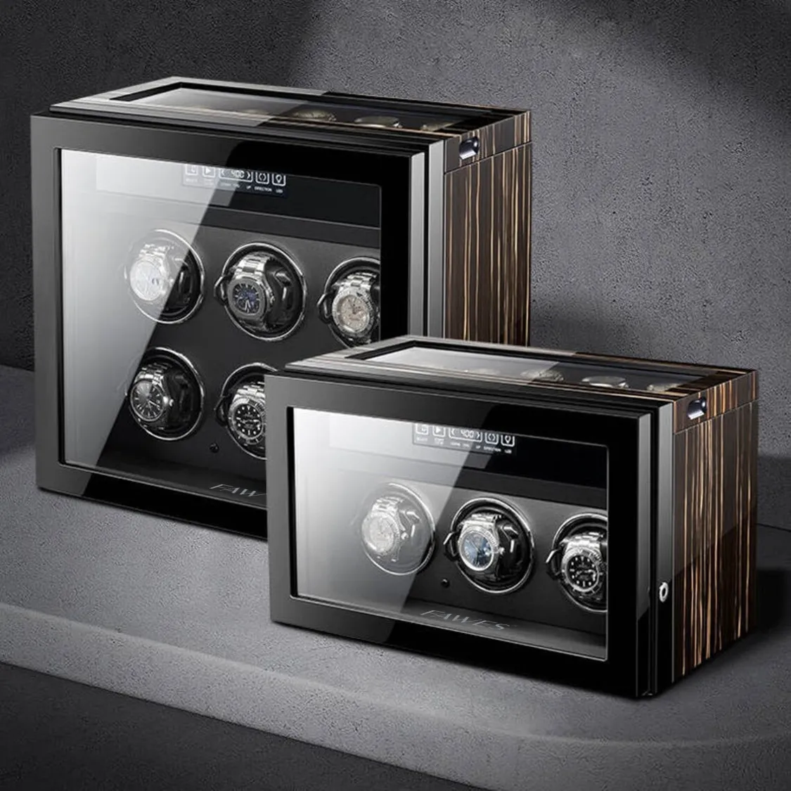 X62 - 3 Epitope Automatic Watch Winder with 5 Watch Storage